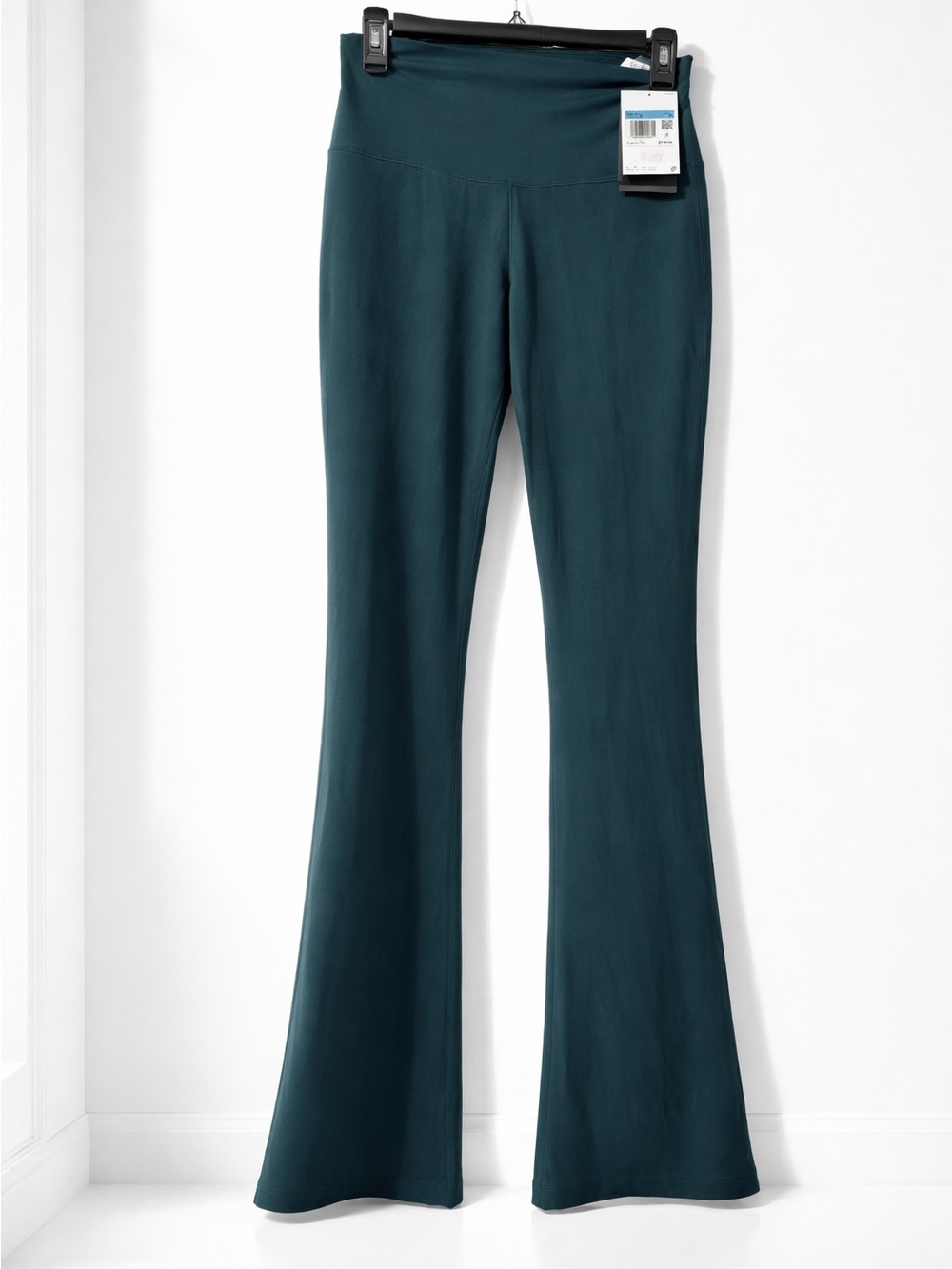 NIKE High-Waist Flared Active Pants in Deep Teal